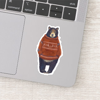 Sticker Ours de Sweer Red Reinder