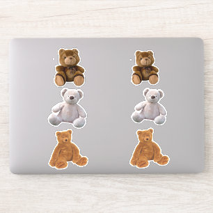 Sticker Ours en peluche
