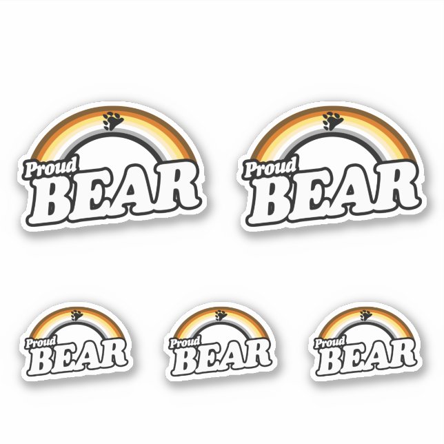 Sticker Ours et Fier (Devant)