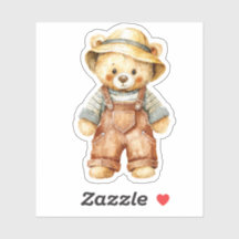 Ourson Mignon en Salopette