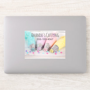 Sticker Outils de décoration de gâteau de couleur pastel P