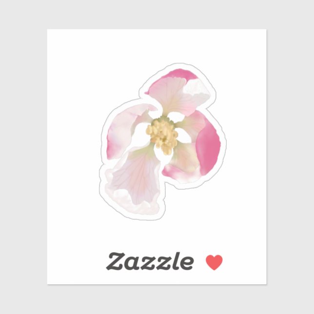 Sticker Ouverture de la floraison Apple (Feuille)