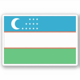 Sticker Ouzbékistan