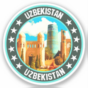 Sticker Ouzbékistan