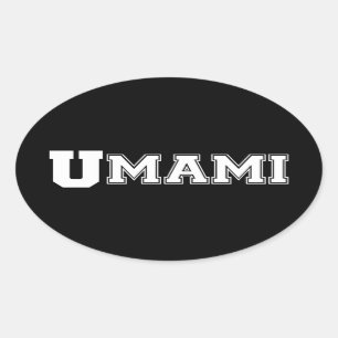 STICKER OVAL DU COLLÈGE UMAMI