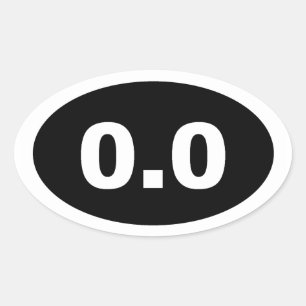 STICKER OVALE 0.0