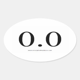 Sticker Ovale 0,0 milles