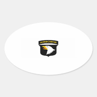 Sticker Ovale 101e Airborne