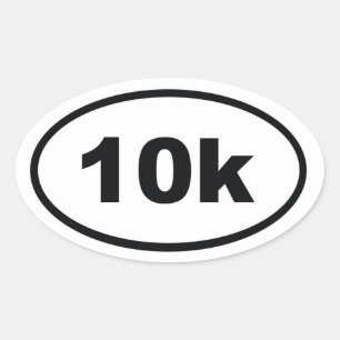 Sticker Ovale 10 k