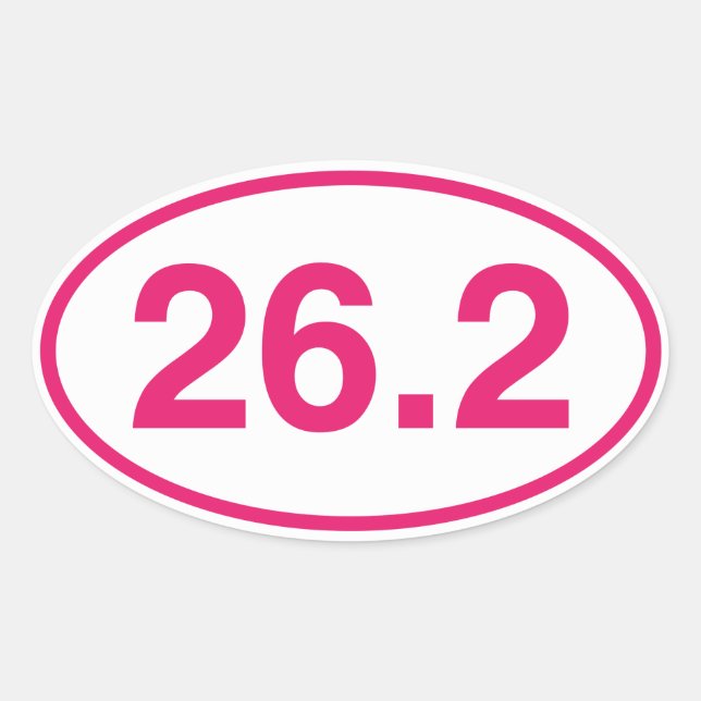 STICKER OVALE 26.2 (Devant)