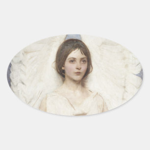 Sticker Ovale Abbott Handerson Thayer - Ange