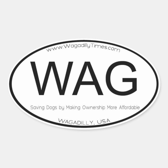 Sticker Ovale Adhésif pour pare-chocs de décalque d'emplacement (Devant)