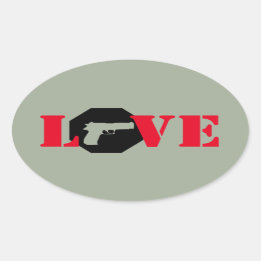 STICKER OVALE AMOUR