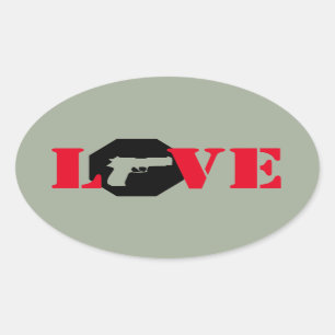 STICKER OVALE AMOUR