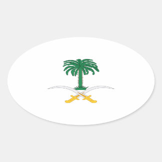 Sticker Ovale Arabie Saoudite