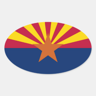 Sticker Ovale Arizona