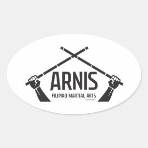 Sticker Ovale Arnis astig
