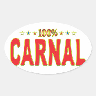Sticker Ovale Balise étoile Carnal