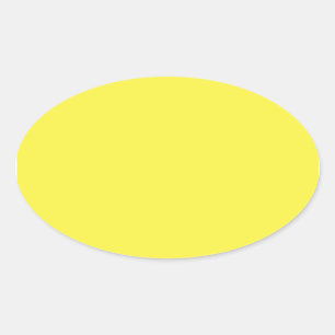 Sticker Ovale Banane
