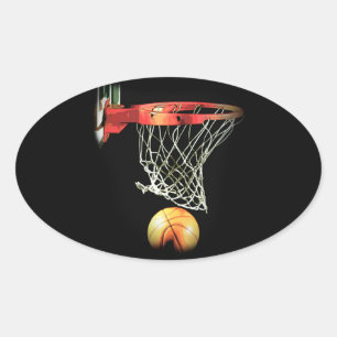 Sticker Ovale Basket