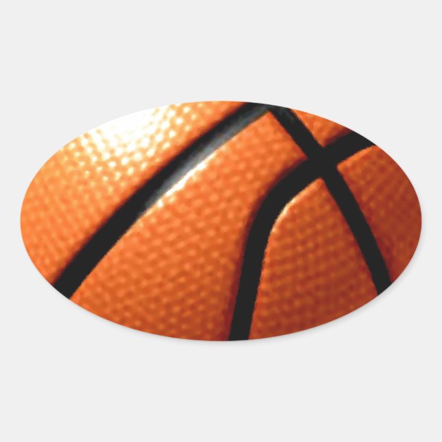 Sticker Ovale Basket (Devant)