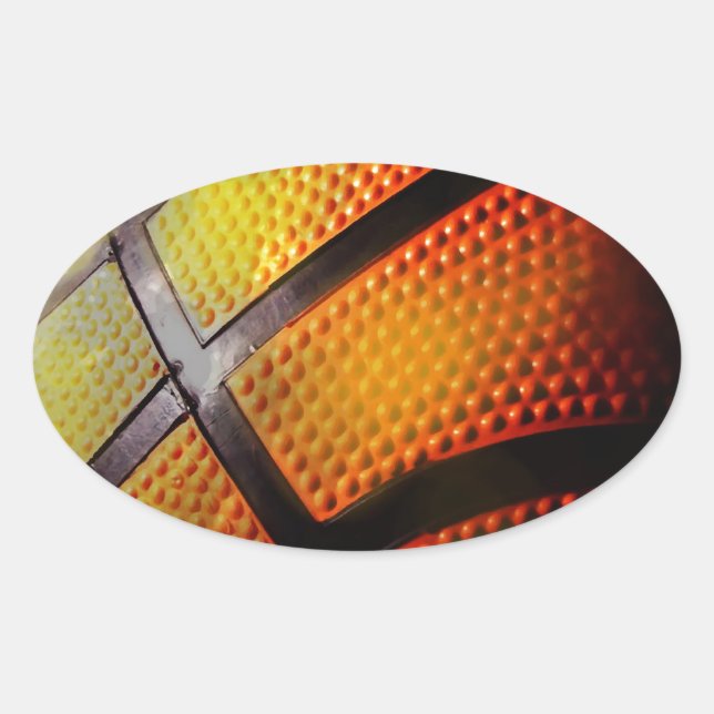 Sticker Ovale Basket (Devant)