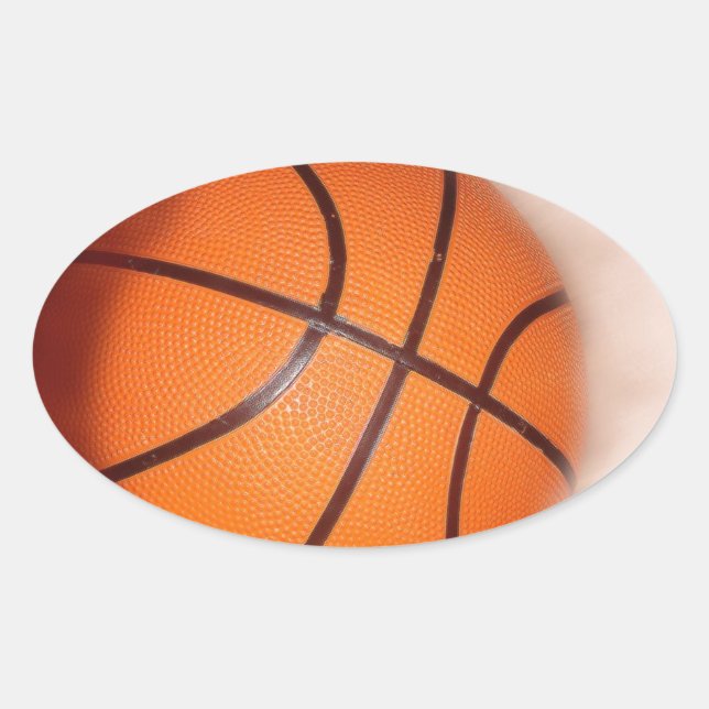 Sticker Ovale Basket (Devant)