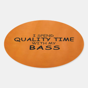 Sticker ovale basse temps qualité