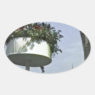 Sticker Ovale Bath England 1986 Roman Bath1a snap-24056