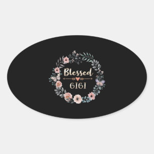 Sticker Ovale Béni Gigi Thanksgiving Cadeau Anniversaire