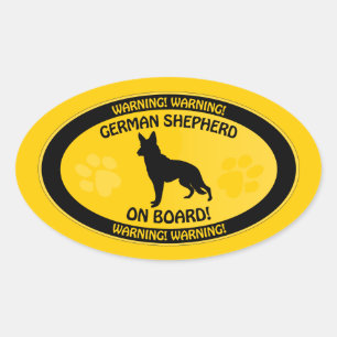 Sticker Ovale Berger allemand Xing