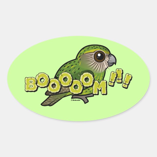 STICKER OVALE BOOOOM ! (Devant)