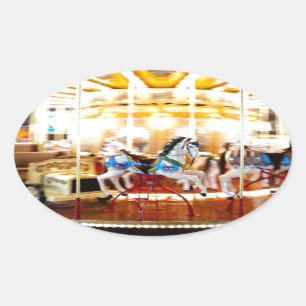 Sticker Ovale Carrousel mobile