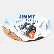 Carte de fête d'anniversaire pour les motocycliste