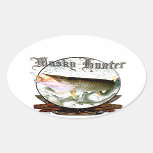 Sticker Ovale Chasseur de mousseux 1