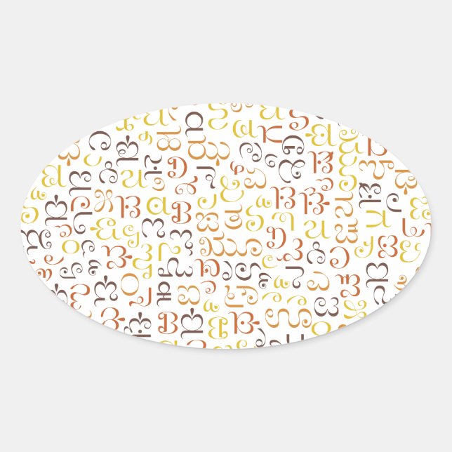 Sticker Ovale Cherokee (Devant)