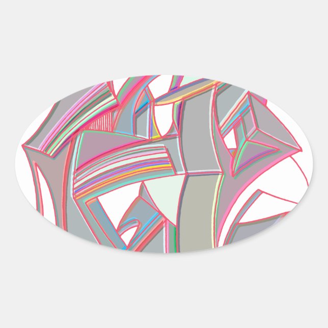 Sticker Ovale Choisissez (Devant)