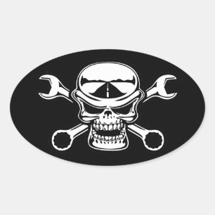 Sticker Ovale Chromeboy