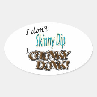 Sticker Ovale Chunky Dunk
