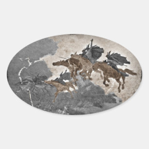 Sticker Ovale Circulation des Valkyries