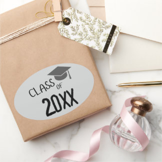 Sticker Ovale Class of 2025 Graduation