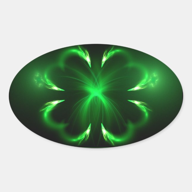 Sticker Ovale Clover (Devant)