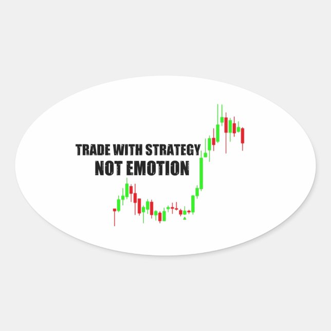 Sticker Ovale Collection Forex Day Trader (Devant)
