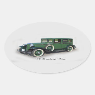 Sticker Ovale Collier Silverdome 4 Door 1931