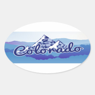 Sticker Ovale Colorado