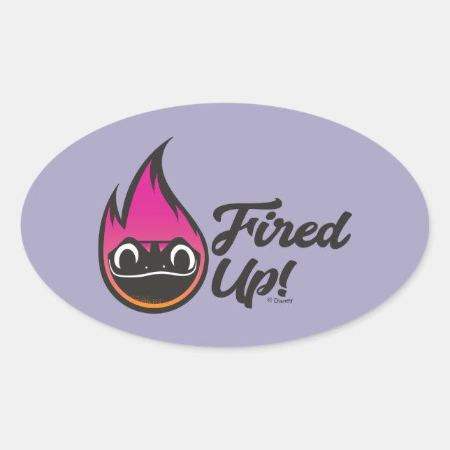 Sticker Ovale Congelé 2 | Bruni Fiancé (Devant)