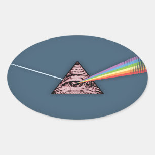 Sticker Ovale Conjunctivitis Illuminatis