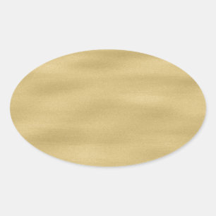 Sticker Ovale Cool Sandy Beach Look