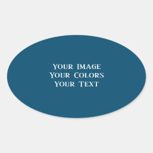 Sticker Ovale Créez les vôtres