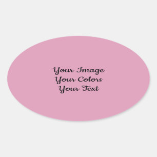 Sticker Ovale Créez votre propre
